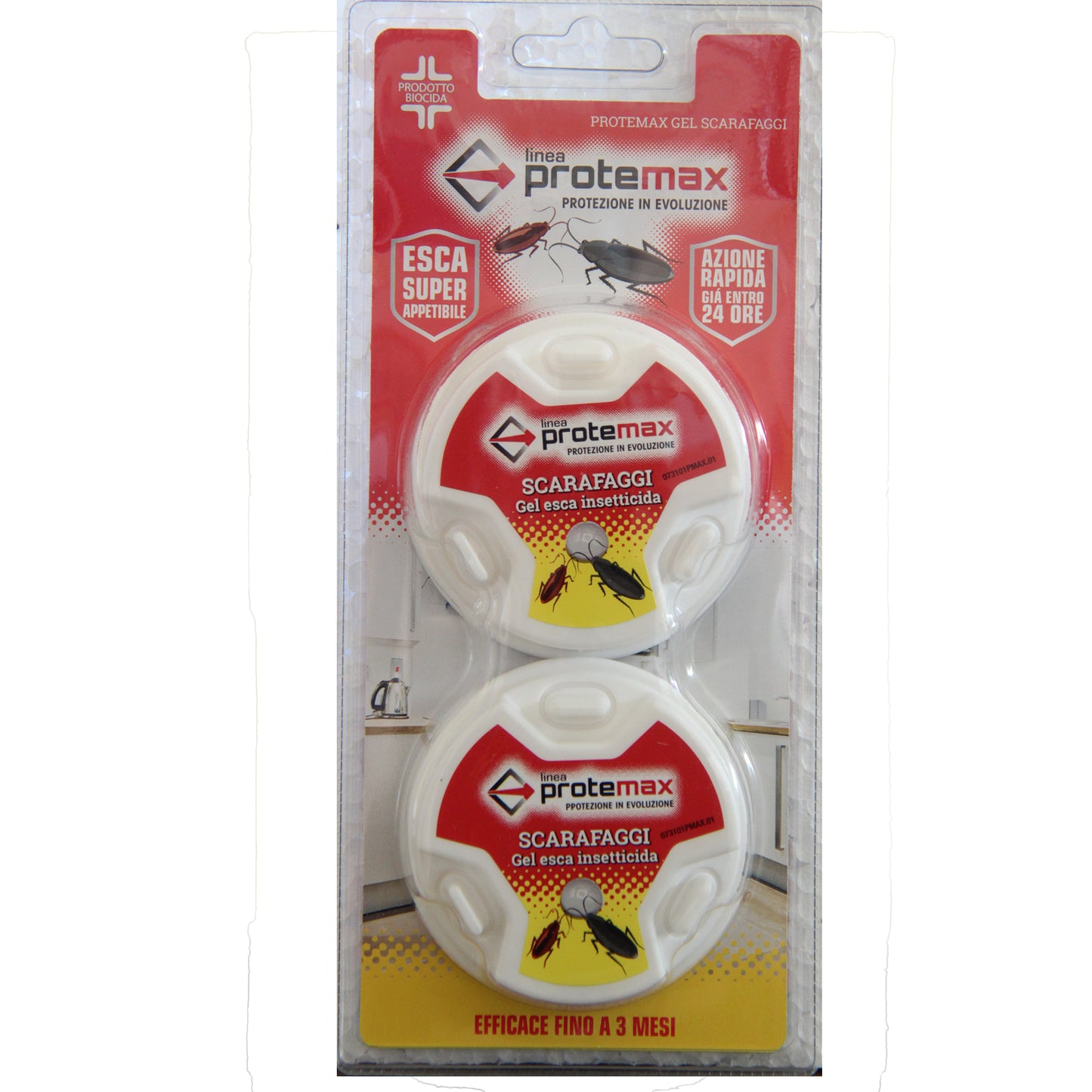 Trappola esca gel scarafaggi