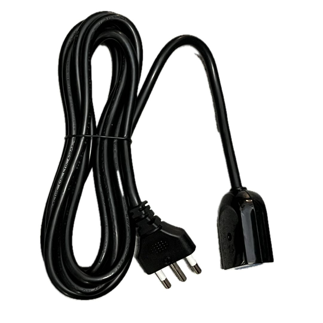 Cavo prolunga lineare nero 16A