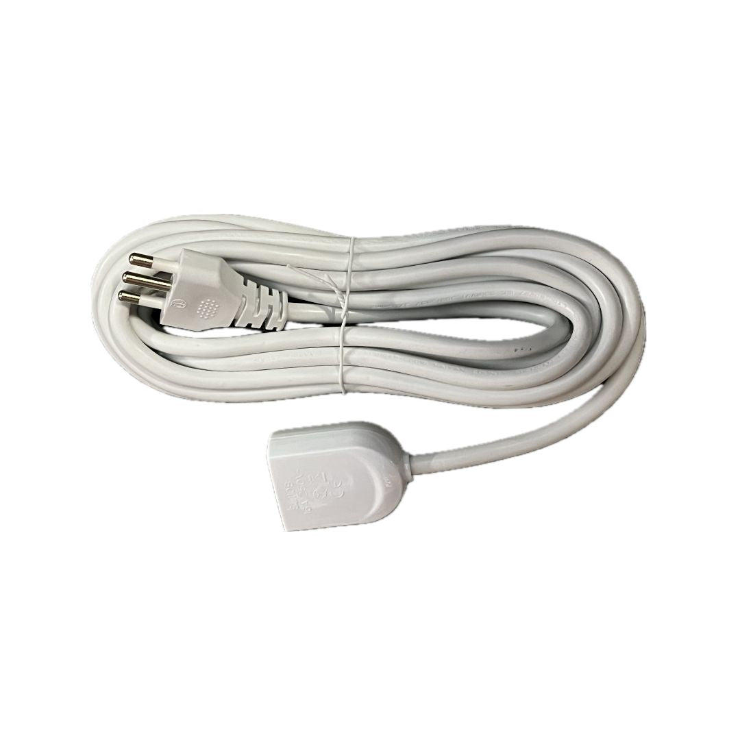 Cavo prolunga lineare bianco 10A 3MT ECK22201