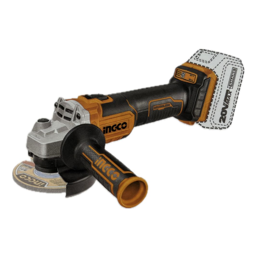 Smerigliatrice angolare a batteria ingco 20V CAGLI21154