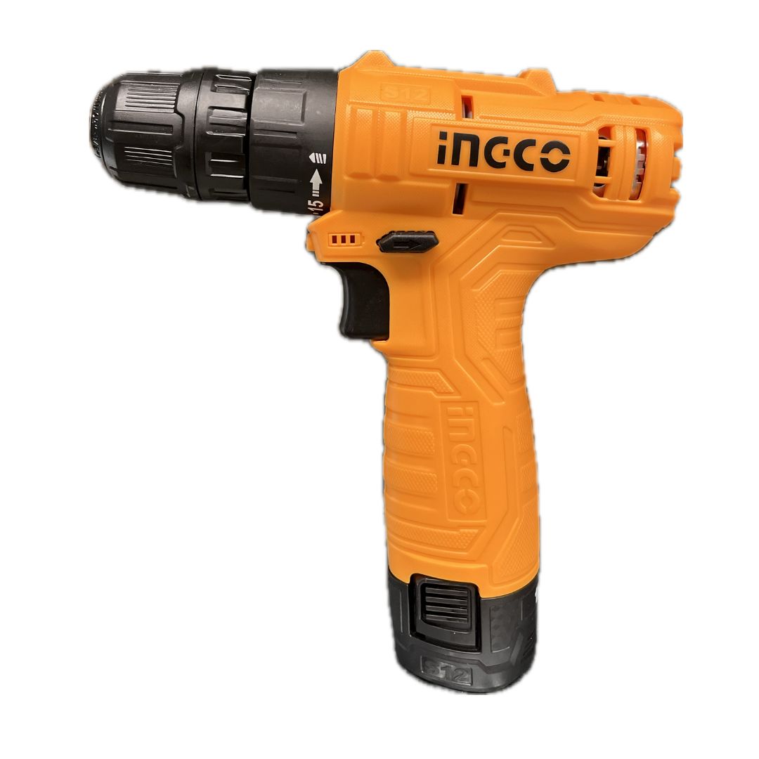 Trapano avvitatore a batteria INGCO 12V CDLI12415