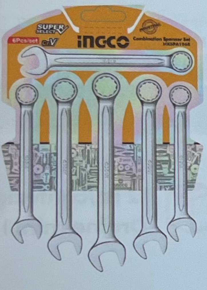 Set chiavi combinate INGCO 6 pezzi HKSPA1068
