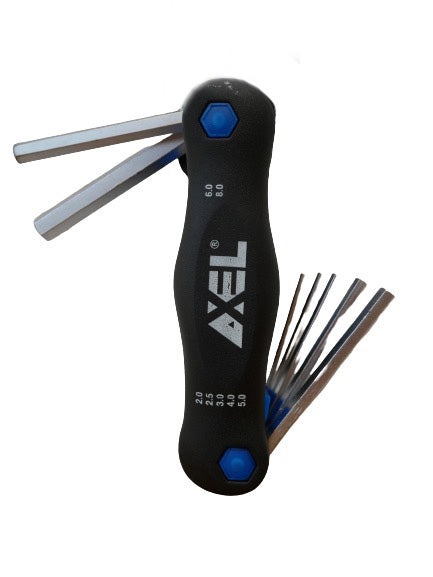 Set chiavi esagonali chiudibili 7 pezzi FU0260