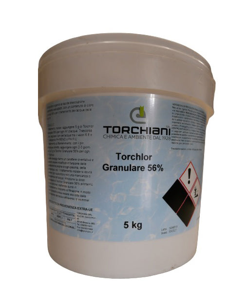 Torchlor granulare 56% piscina 5 LT