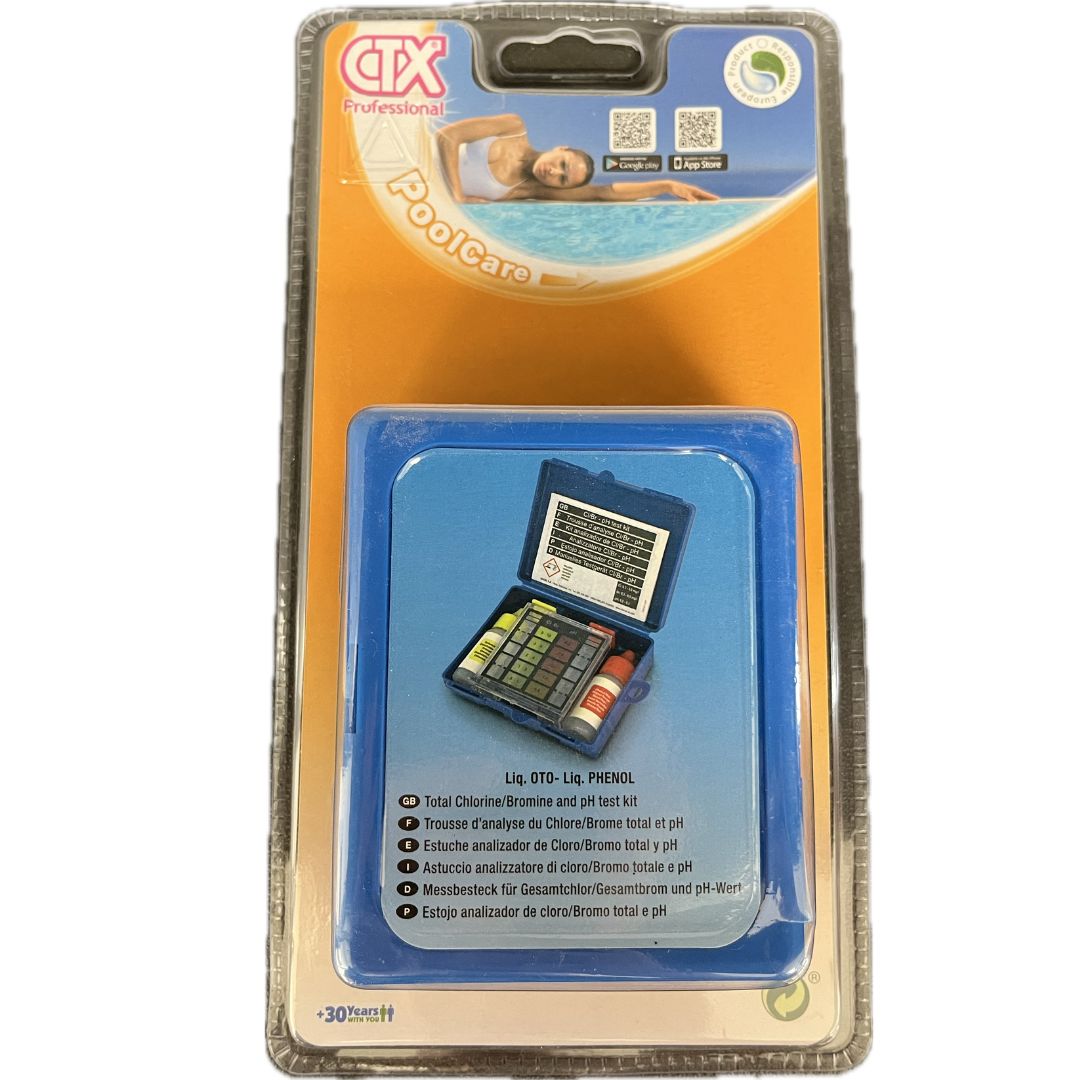 Analizzatore di cloro/bromo totale e PH piscina