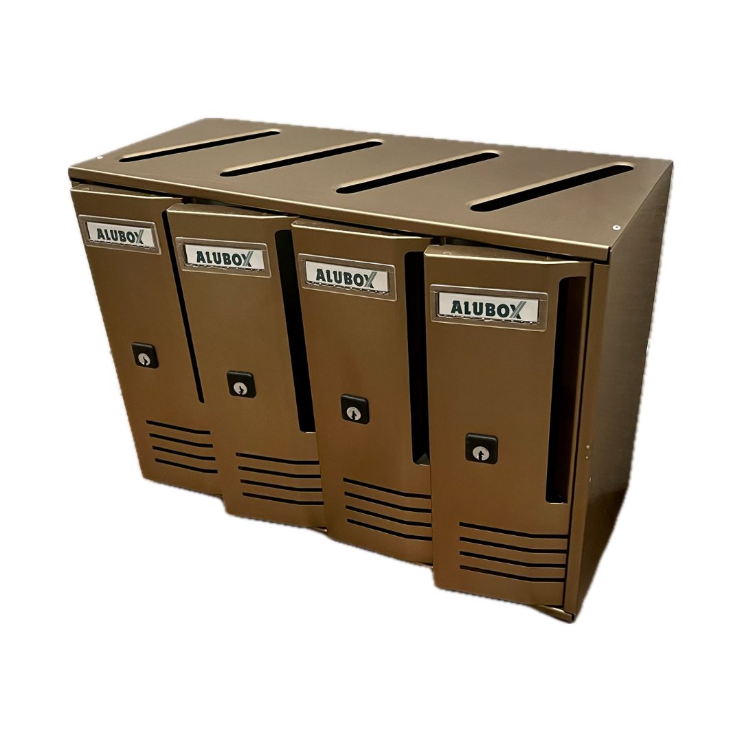 Casellario postale Alubox C4