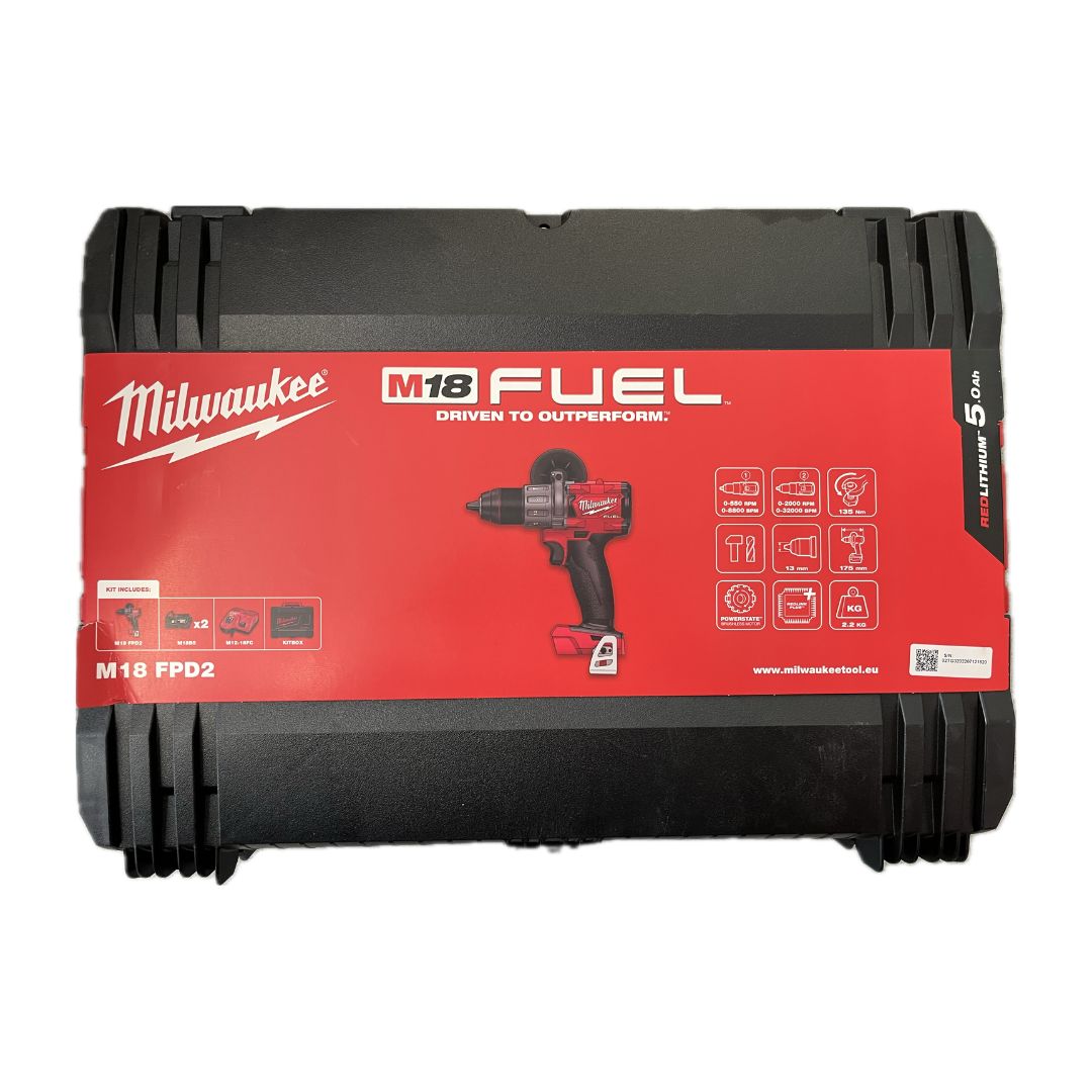 Trapano avvitatore a percussione Milwaukee M18 FPD2-502X