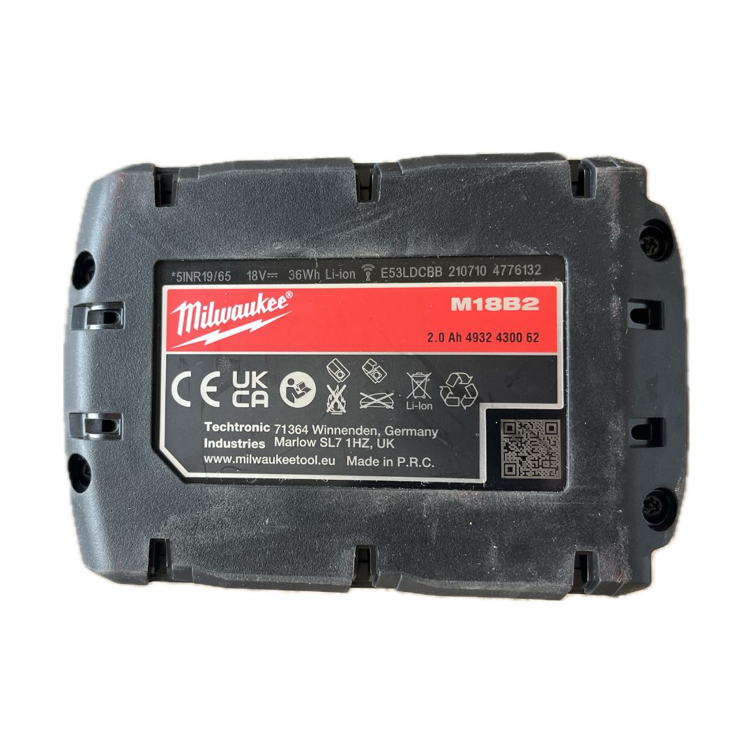 Batteria Milwaukee M18 2Ah - M18B2