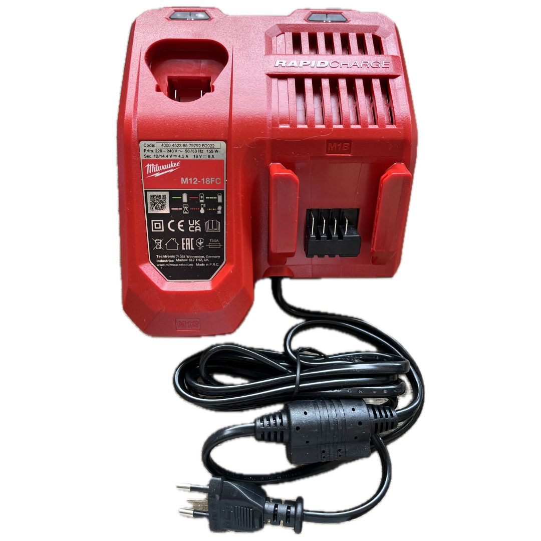 Caricatore Milwaukee batterie M2-18