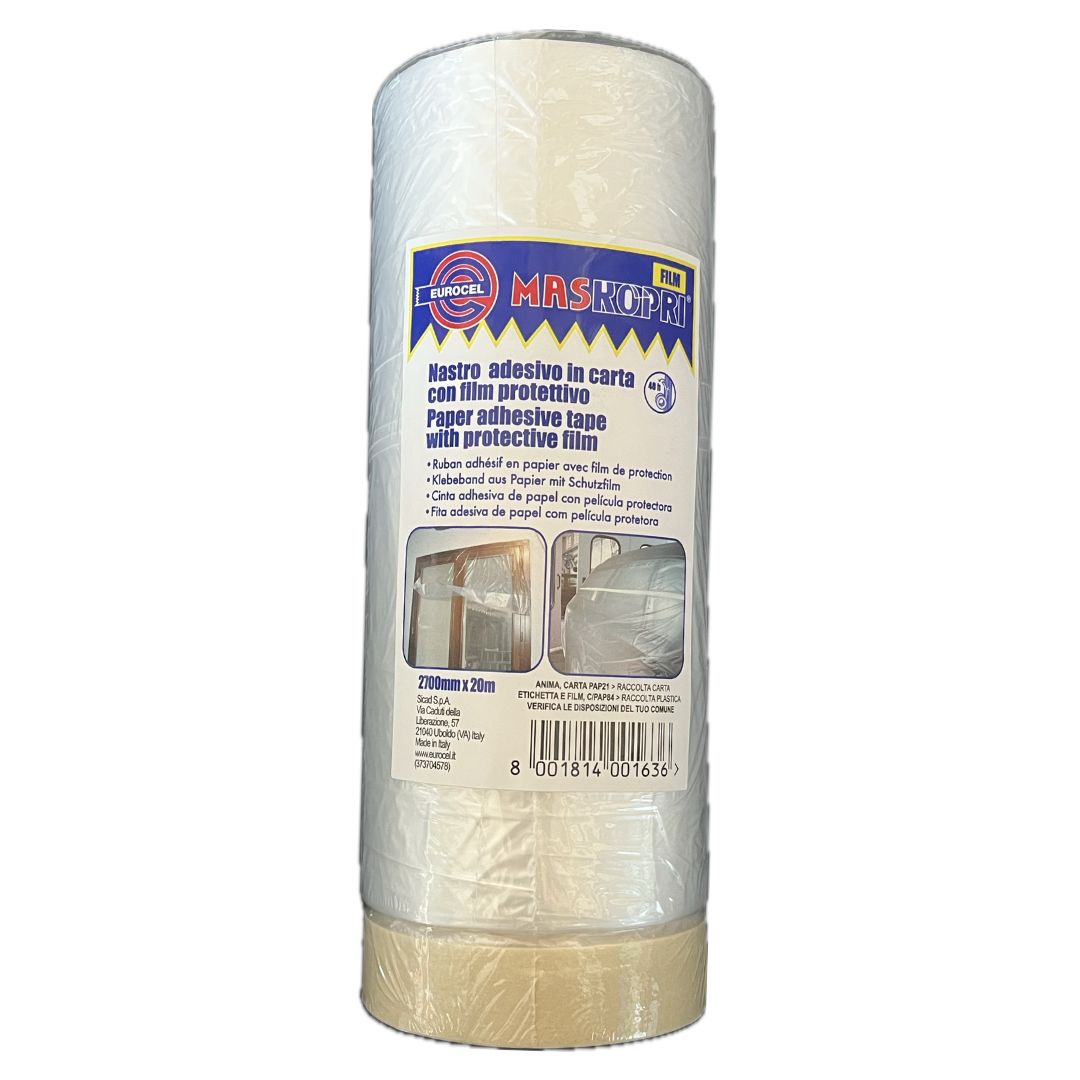 Nastro adesivo in carta con film protettivo SICAD