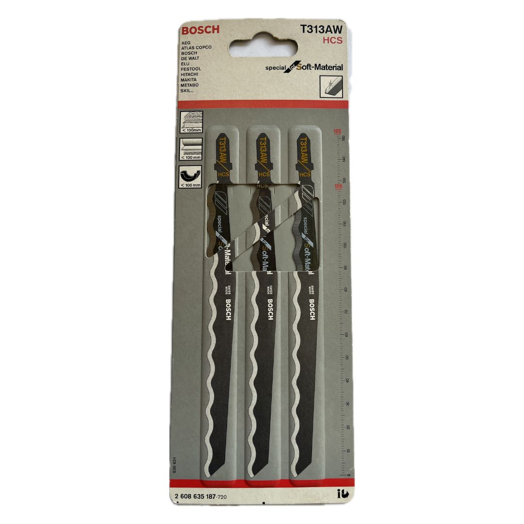 Lame per seghetto alternativo T313 AW HCS 2608635187 BOSCH