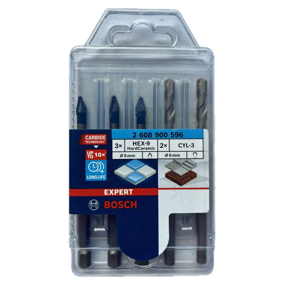 Set di punte EXPERT HEX-9 Hard Ceramic 2608900596 BOSCH