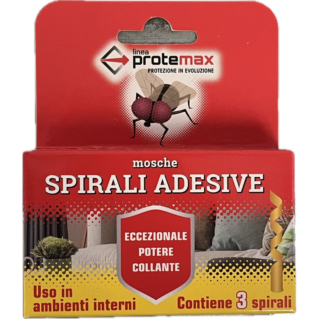 Spirali adesive mosche