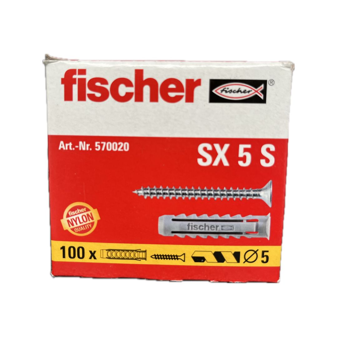Tasselli Fischer SX5 S 100 pezzi