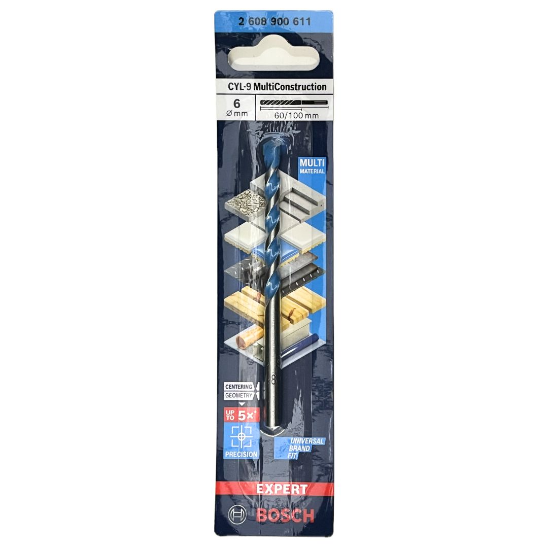 Punta da trapano EXPERT CYL-9 Multi Construction BOSCH