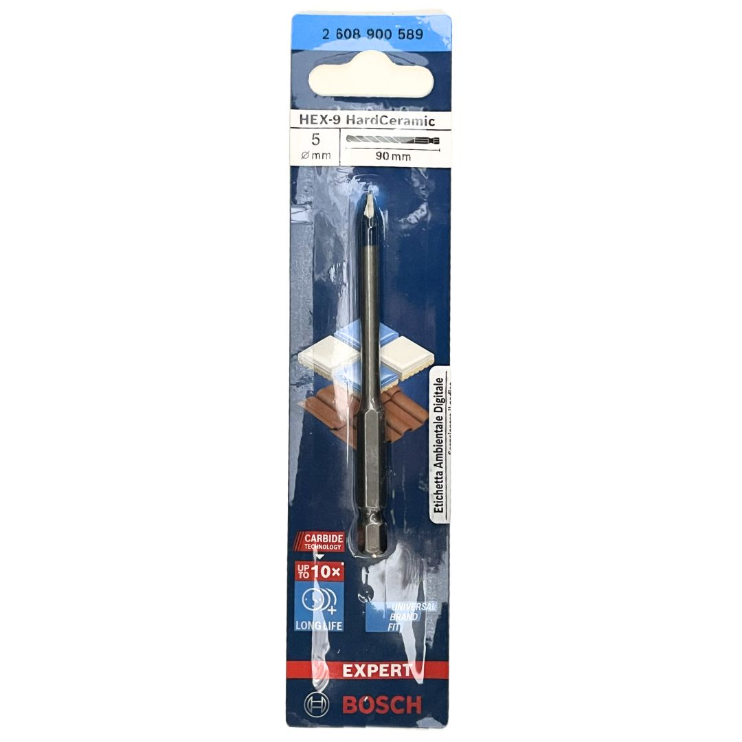 Punta da trapano EXPERT HEX-9 Hard ceramic BOSCH