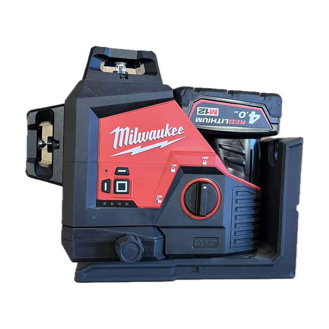 Livella laser verde M12 Milwaukee 3PL-401C
