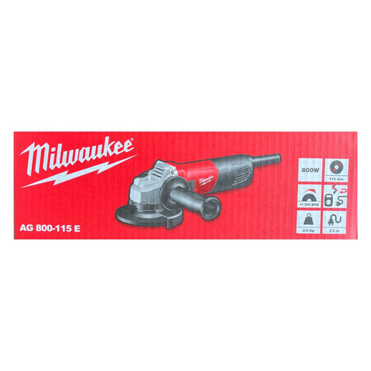 Smerigliatrice elettrica 800W Milwaukee AG800-115E