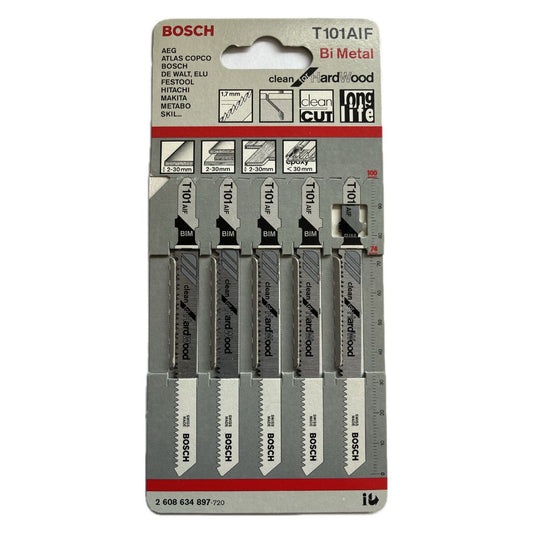 Lame per seghetto alternativo T101 AIF 2608634897 BOSCH