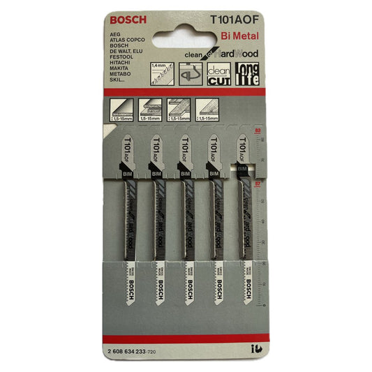 Lame per seghetto alternativo T101 AOF 2608634233 BOSCH
