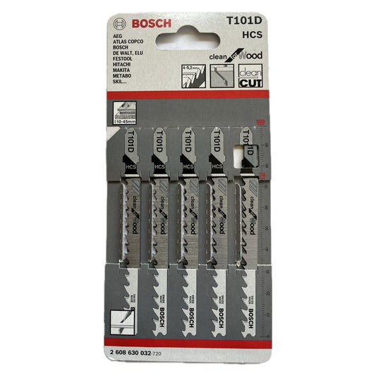 Lame per seghetto alternativo T101 D 2608630032 BOSCH