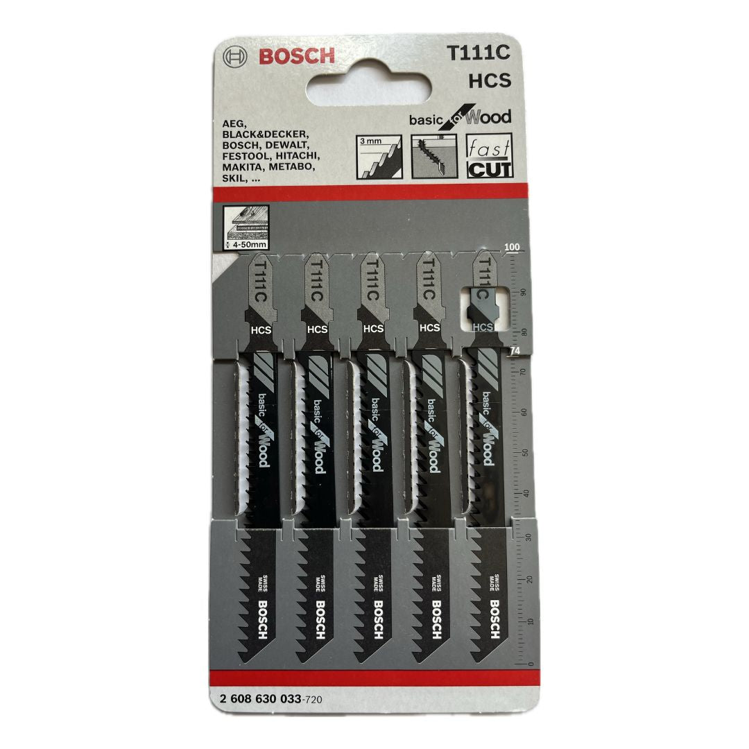 Lame per seghetto alternativo T111 C 2608630033 BOSCH