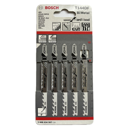 Lame per seghetto alternativo T144 DF 2608634567 BOSCH