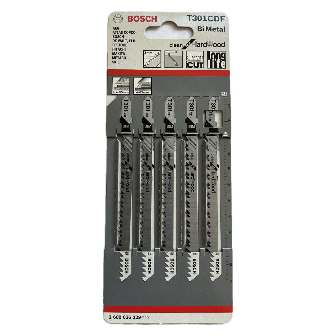 Lame per seghetto alternativo T301 CDF HCS 2608636229 BOSCH