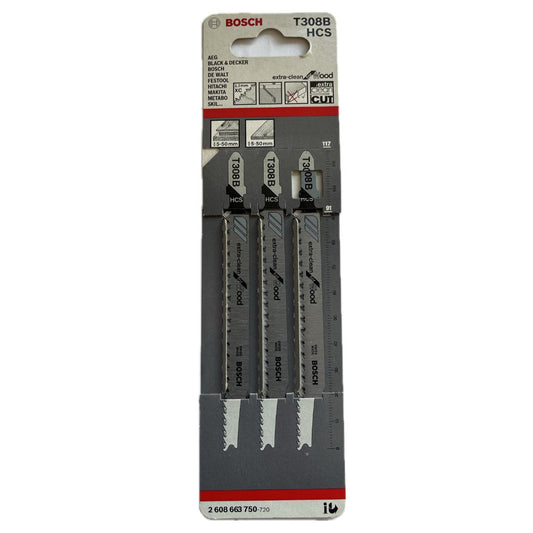 Lame per seghetto alternativo T308 B HCS 2608663750 BOSCH