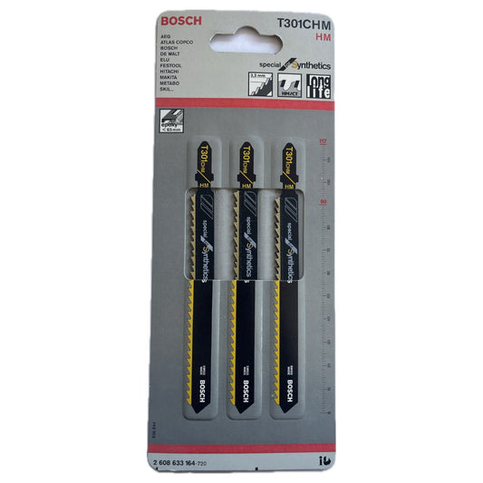 Lame per seghetto alternativo T301 CHM HM 2608633164 BOSCH