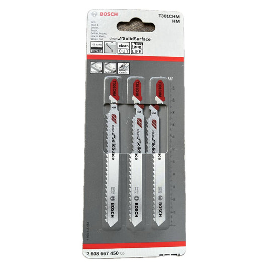 Lame per seghetto alternativo T301 CHM HM 2608667450 BOSCH
