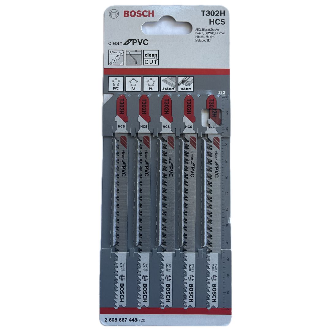 Lame per seghetto alternativo T302 H HCS 2608667448 BOSCH