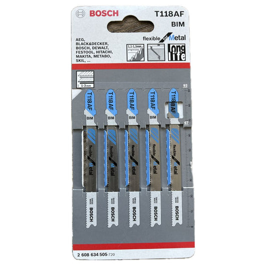 Lame per seghetto alternativo T118 AF BIM 2608634505 BOSCH
