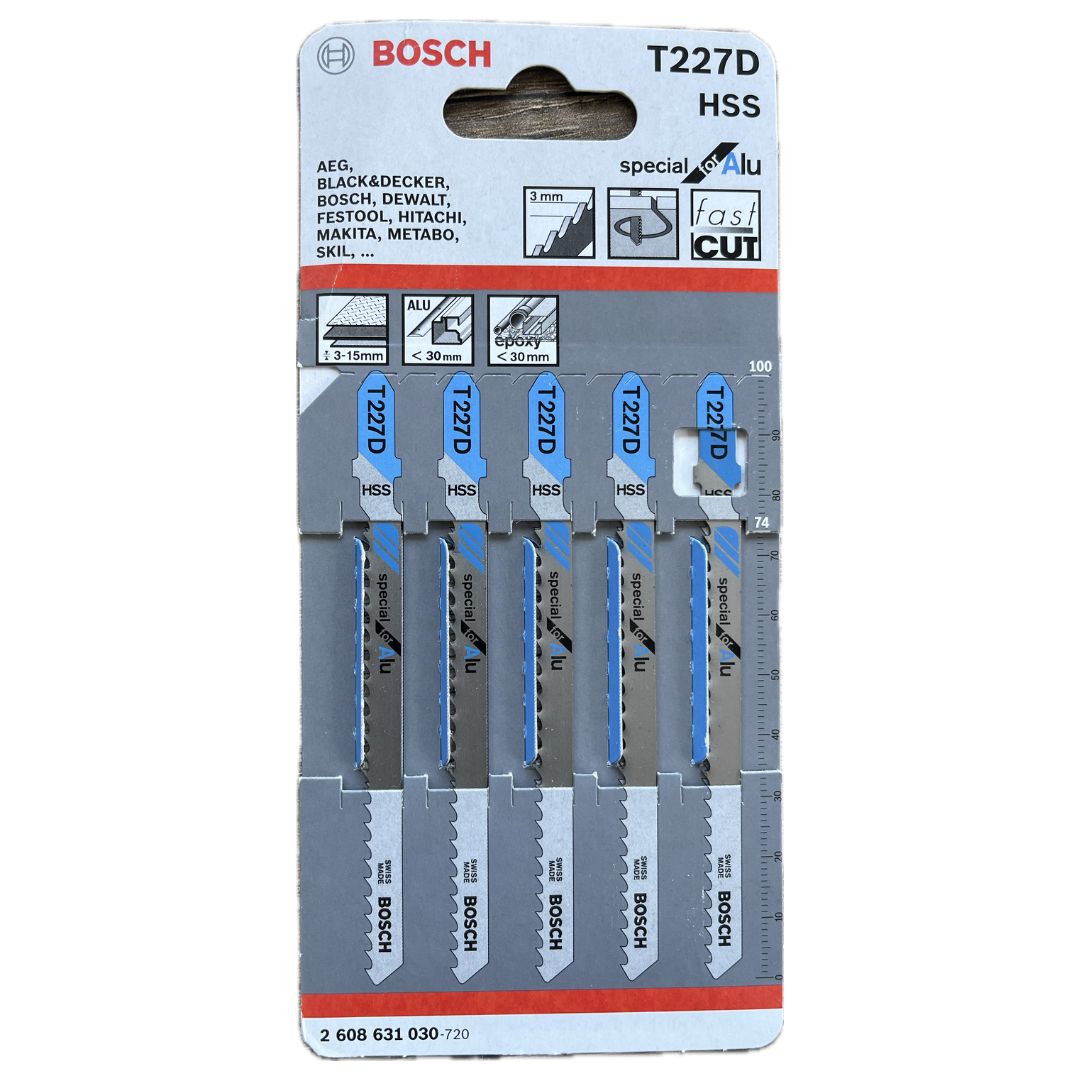 Lame per seghetto alternativo T227 D HSS 2608631030 BOSCH