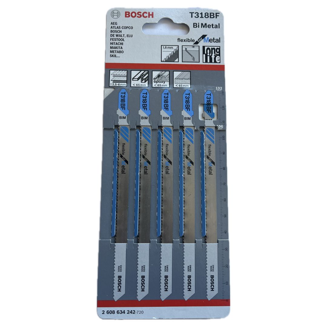 Lame per seghetto alternativo T318 BF 2608634242 BOSCH