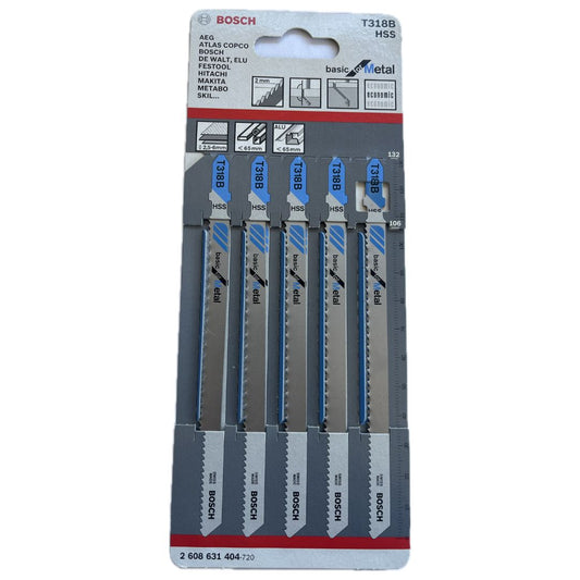 Lame per seghetto alternativo T318 B 2608631404 BOSCH