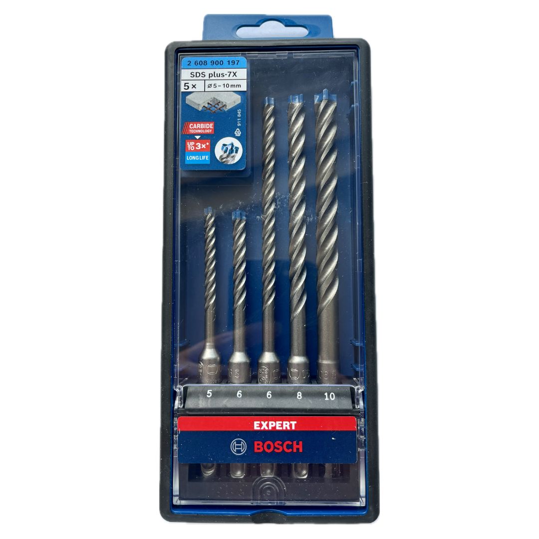 Set di punte per martelli perforatori EXPERT SDS plus-7X 26089001797 BOSCH