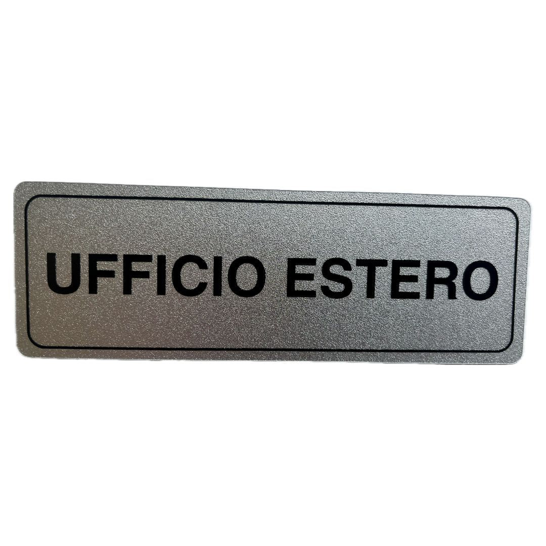 Etichette adesive varie (15x5cm)