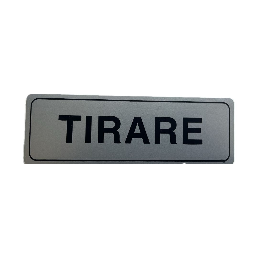 Etichette adesive varie (15x5cm)