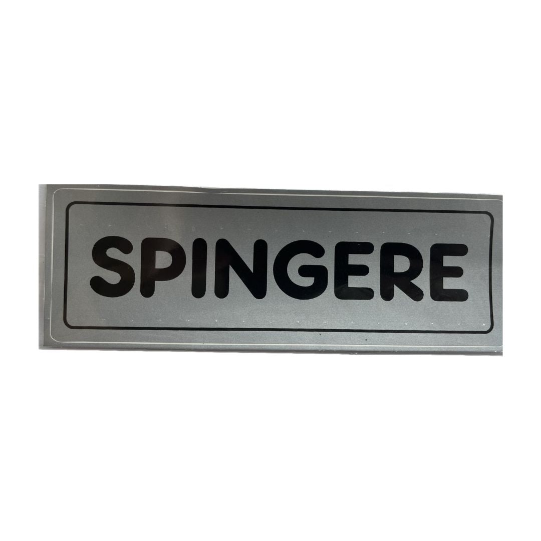 Etichette adesive varie (15x5cm)
