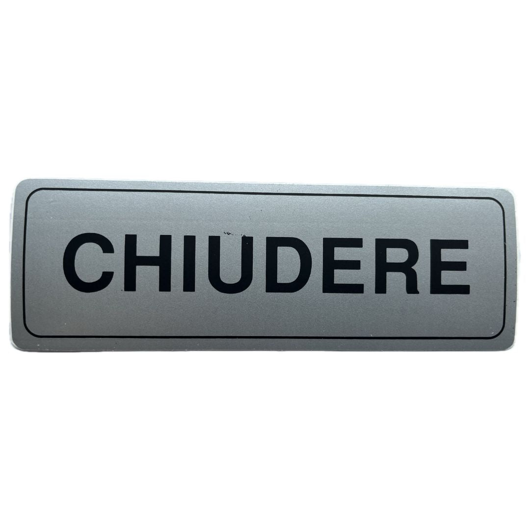 Etichette adesive varie (15x5cm)