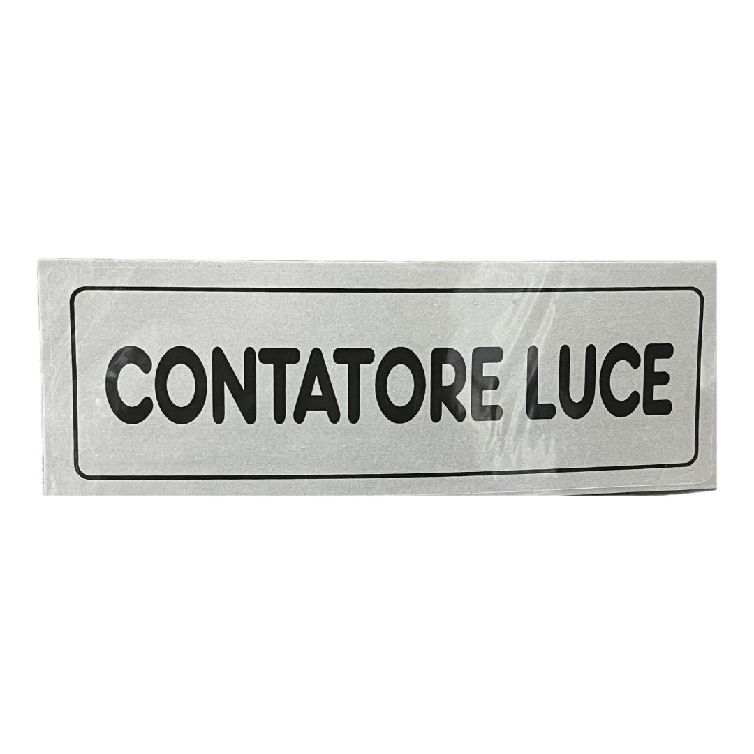 Etichette adesive varie (15x5cm)