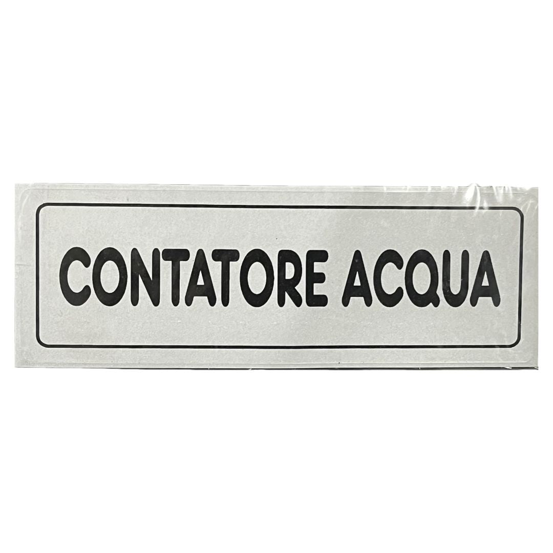 Etichette adesive varie (15x5cm)