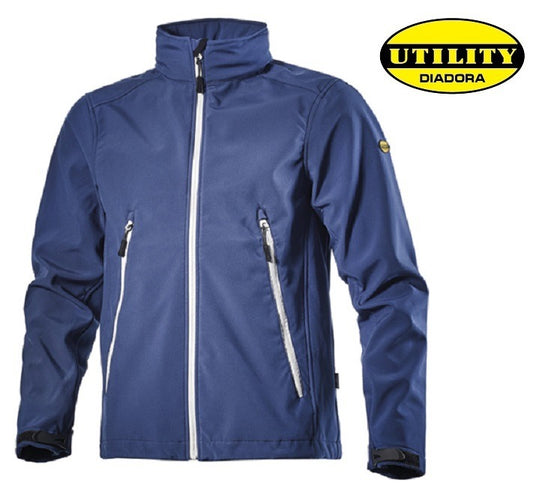 Giacca softshell ALPINE II Utility Diadora Blu Polvere - ULTIMI PEZZI
