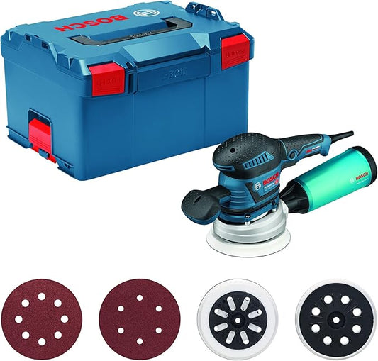 Levigatrice orbitale roto-rotante Bosch Blue 060137B101 GEX 125-150 AVE in L-Boxx