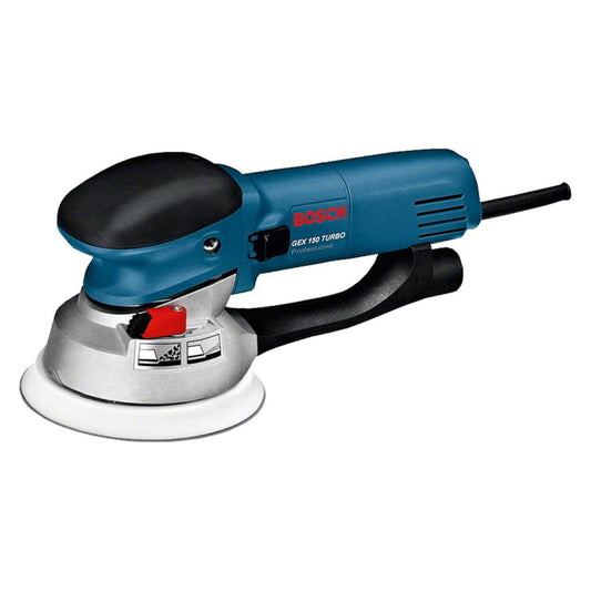 Bosch Professional GEX 150 Turbo Levigatrice rotoorbitale elettrica, 0601250770