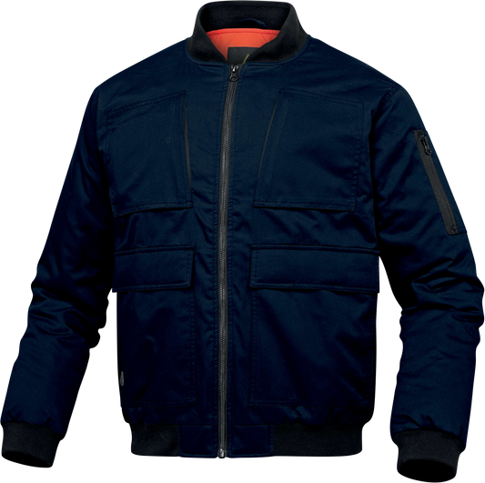 Giacca da lavoro Blu Navy Antivento Delta Plus LORCA - ULTIMI PEZZI